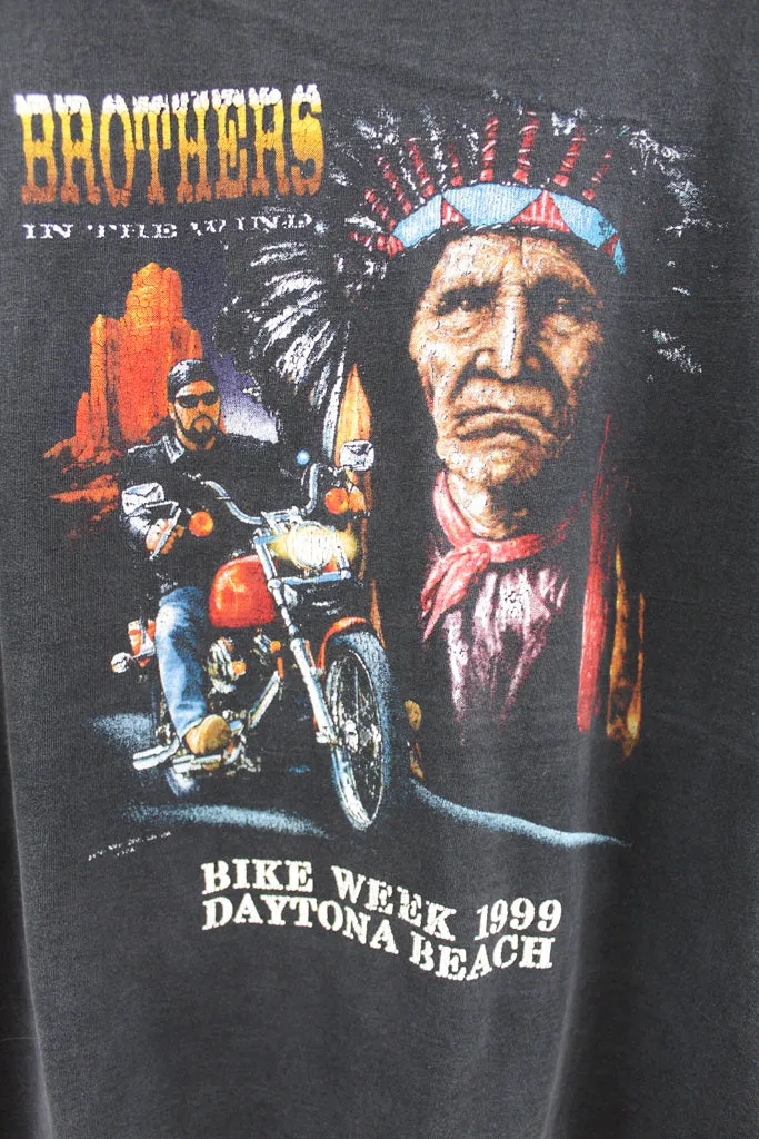 Z - Vintage 1999 Daytona Beach Bike Week Graphic Tee sold by HG Vintage product image thumbnail 2