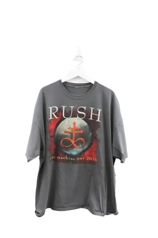 Z - 2010 Rush Time Machine Tour Graphic Tee sold by HG Vintage