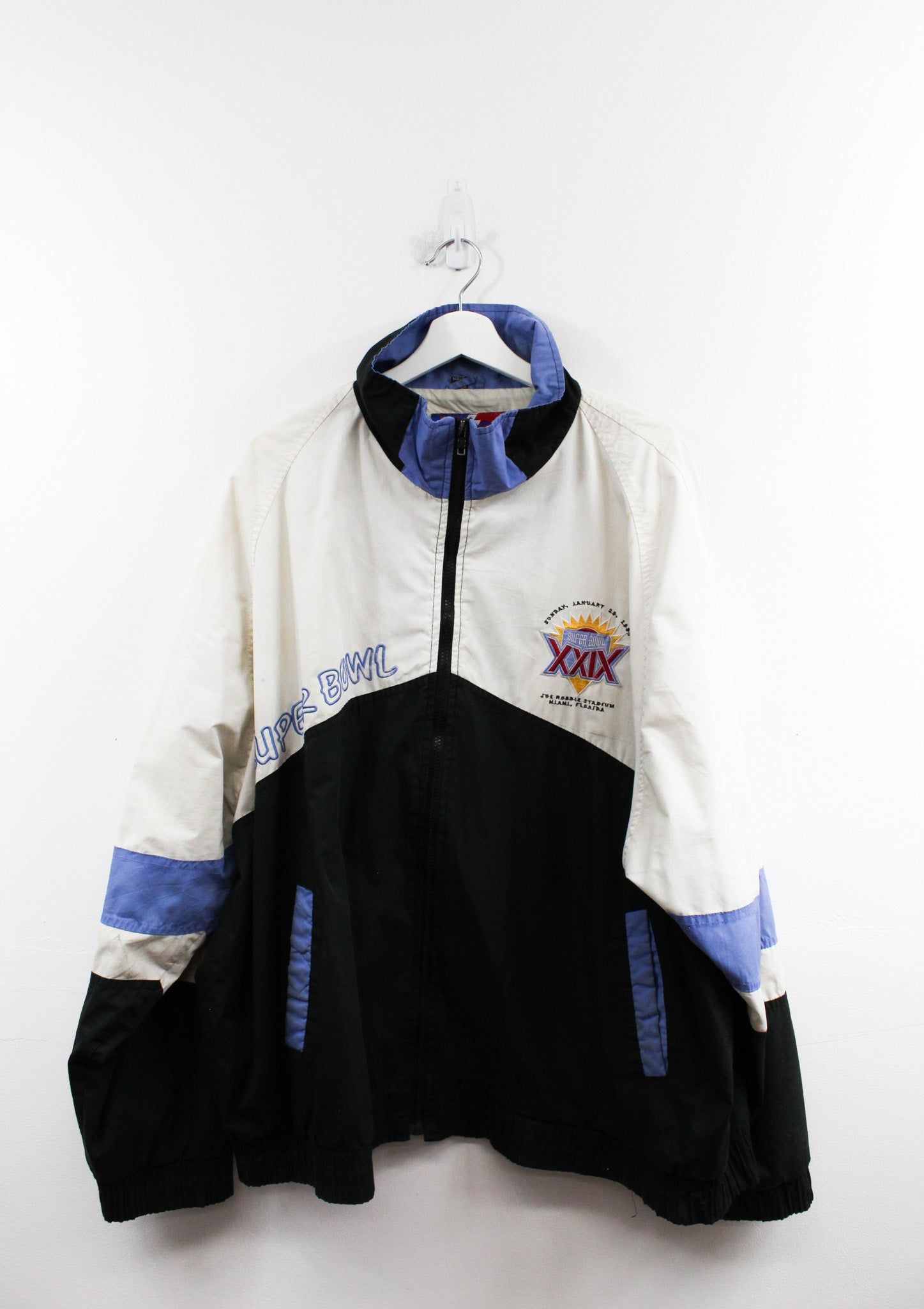 Vintage 95' NFL Super Bowl 29 Windbreaker sold by HG Vintage