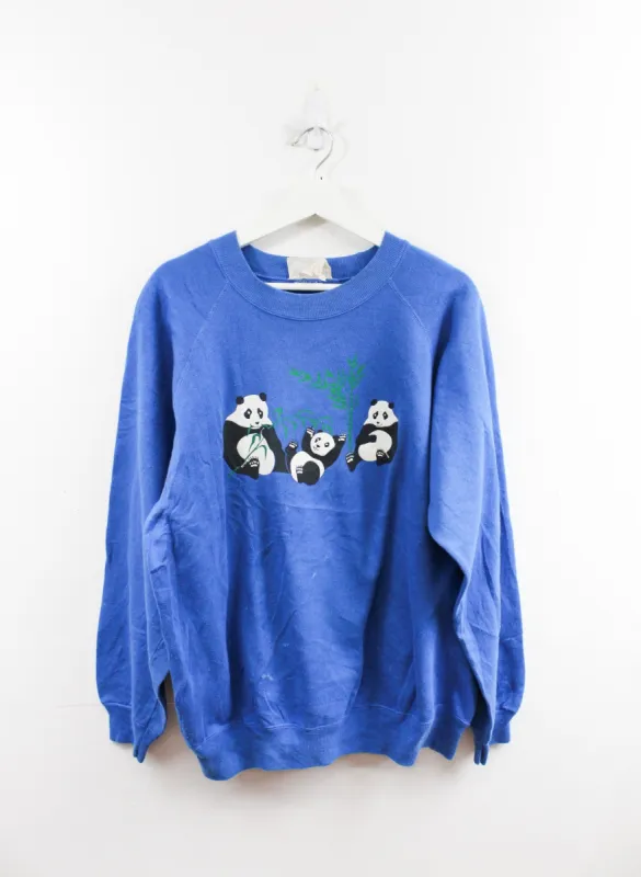 Vintage Panda & Bamboo Crewneck sold by HG Vintage
