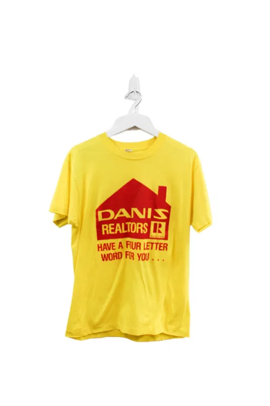 Z - Vintage Single Stitch Danis Realtors Tee sold by HG Vintage