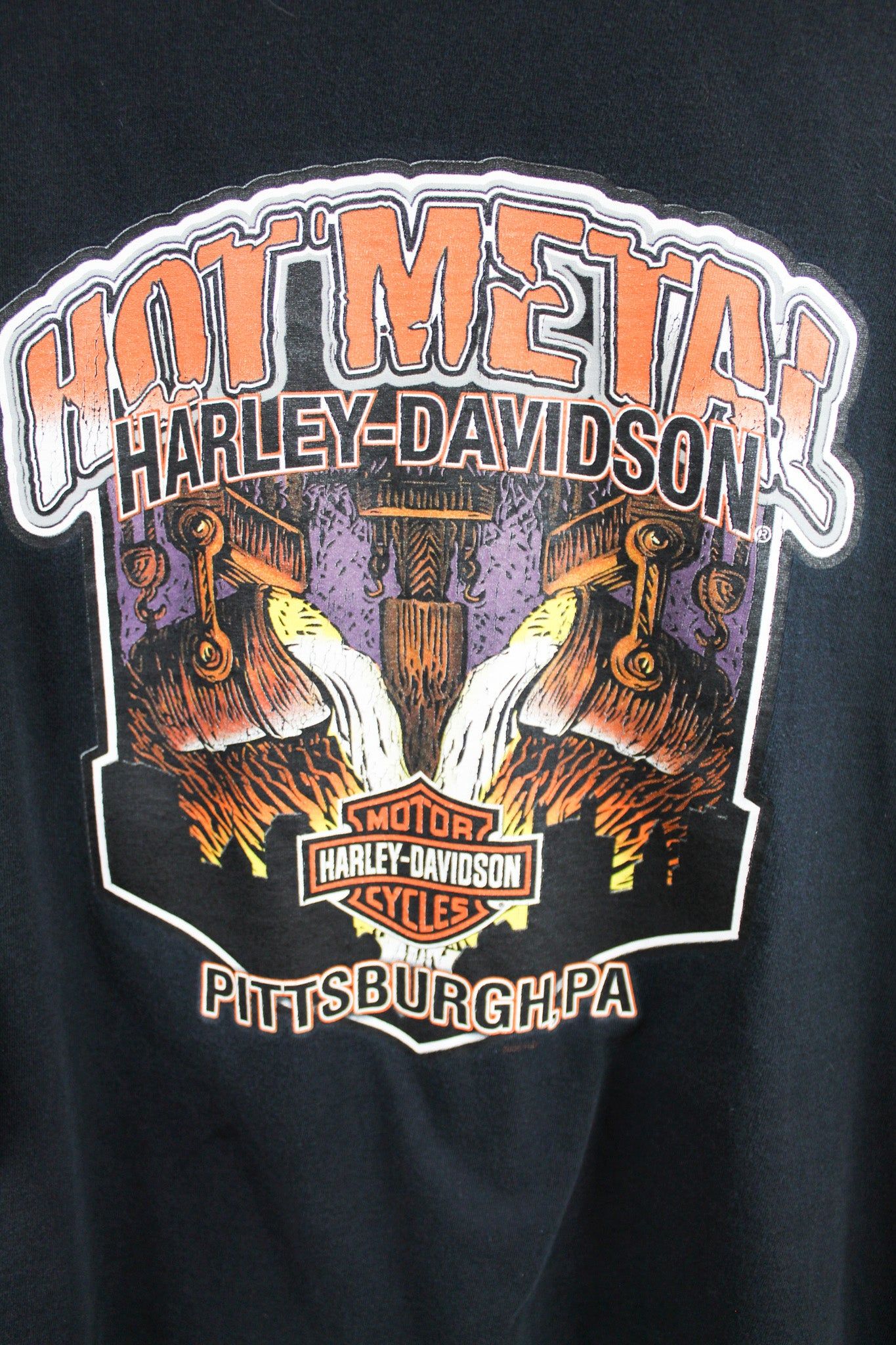 Vintage 2009 Harley Davidson Screw It Lets Ride Tee sold by HG Vintage product image thumbnail 4