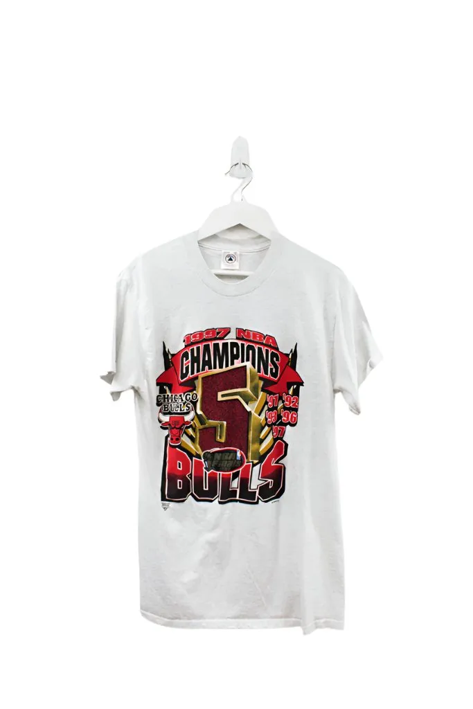Z- Vintage 1997 Bulls NBA Finals Champ Tee sold by HG Vintage