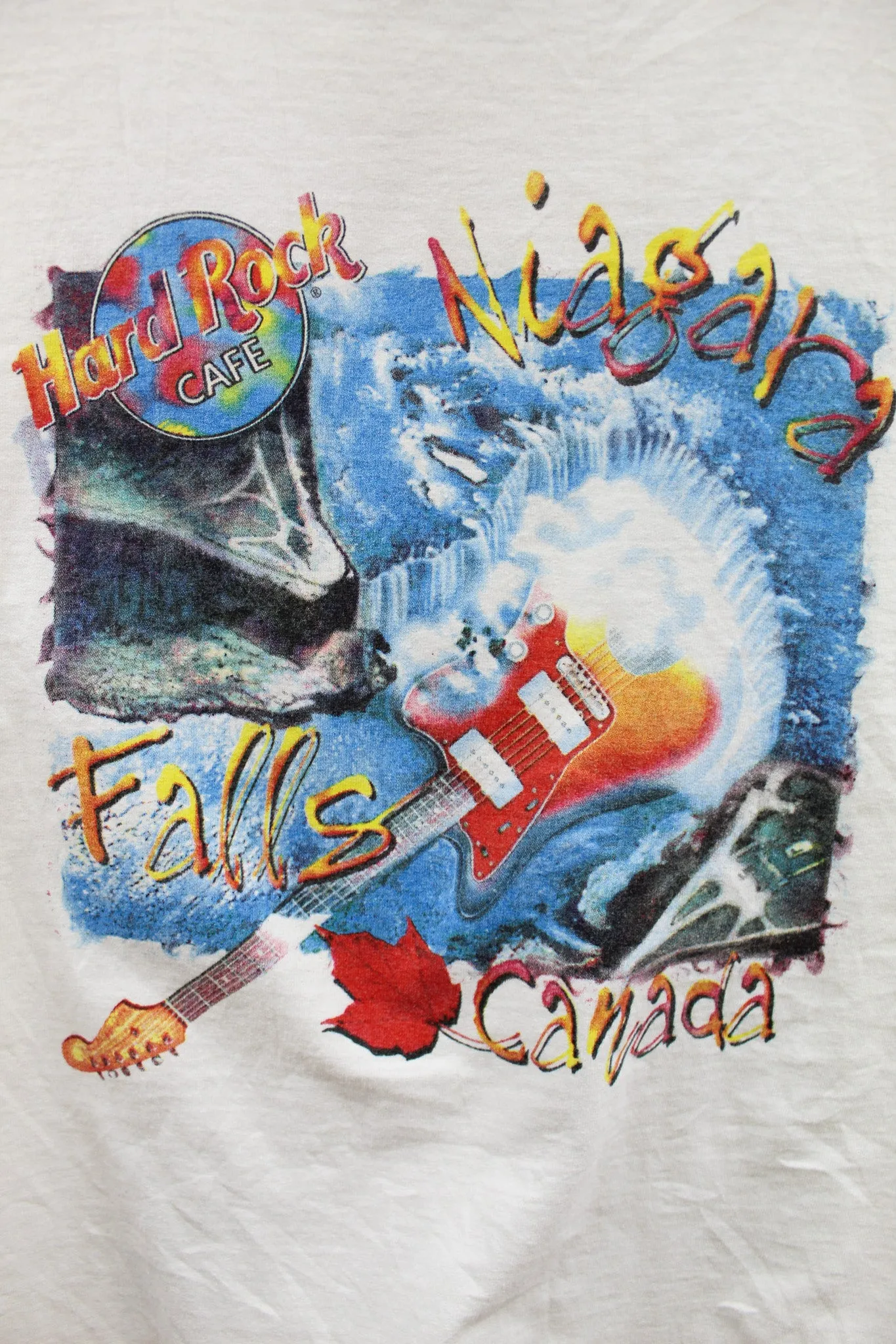 X - Vintage Hard Rock cafe Niagara Falls Canada Tee sold by HG Vintage product image thumbnail 5
