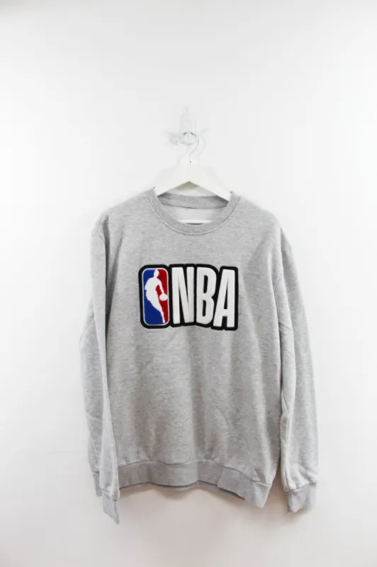 CC- Vintage NBA Chenille Logo Crewneck sold by HG Vintage