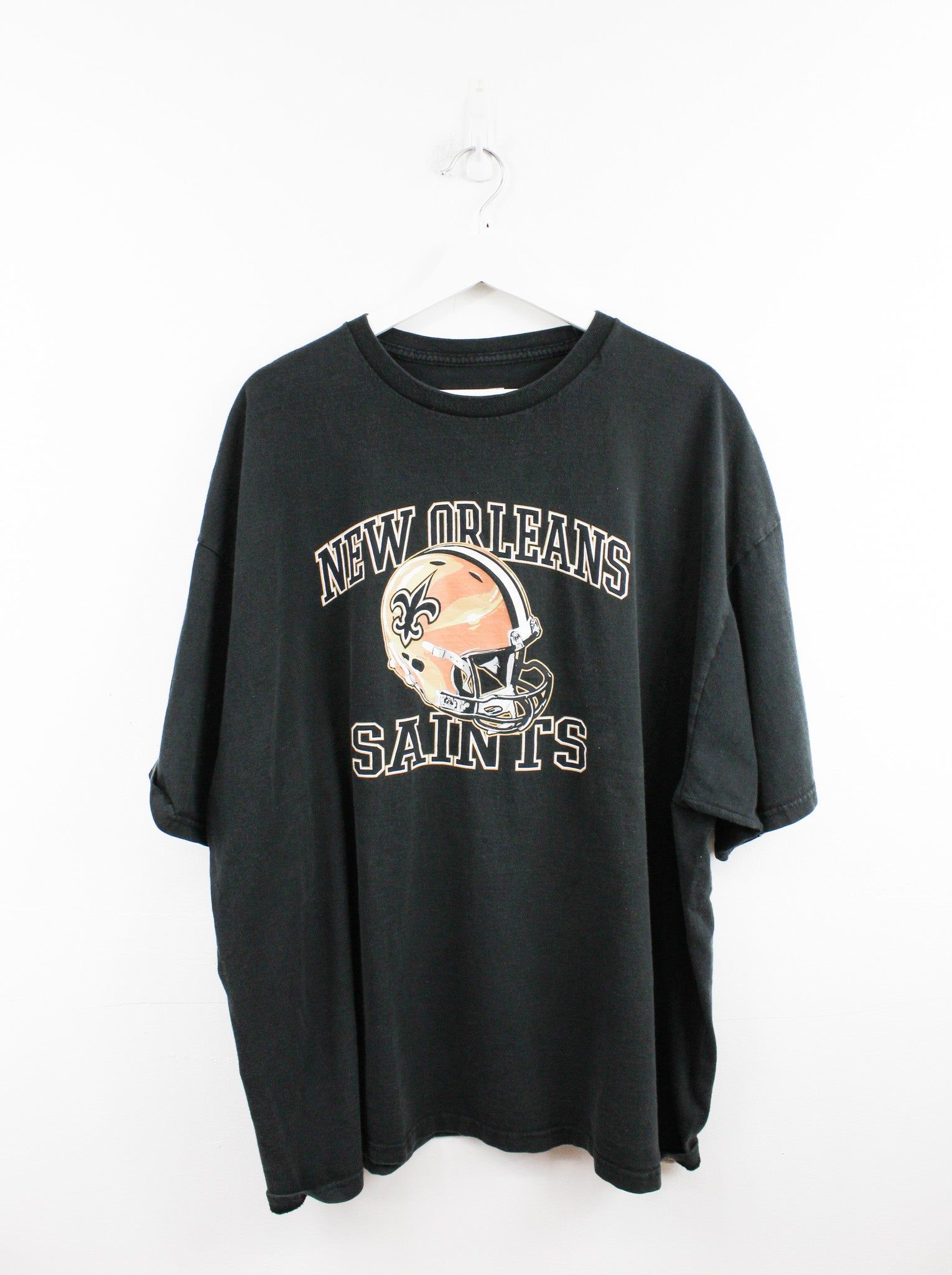NFL New Orleans Saints Helmet Graphic Tee sold by HG Vintage