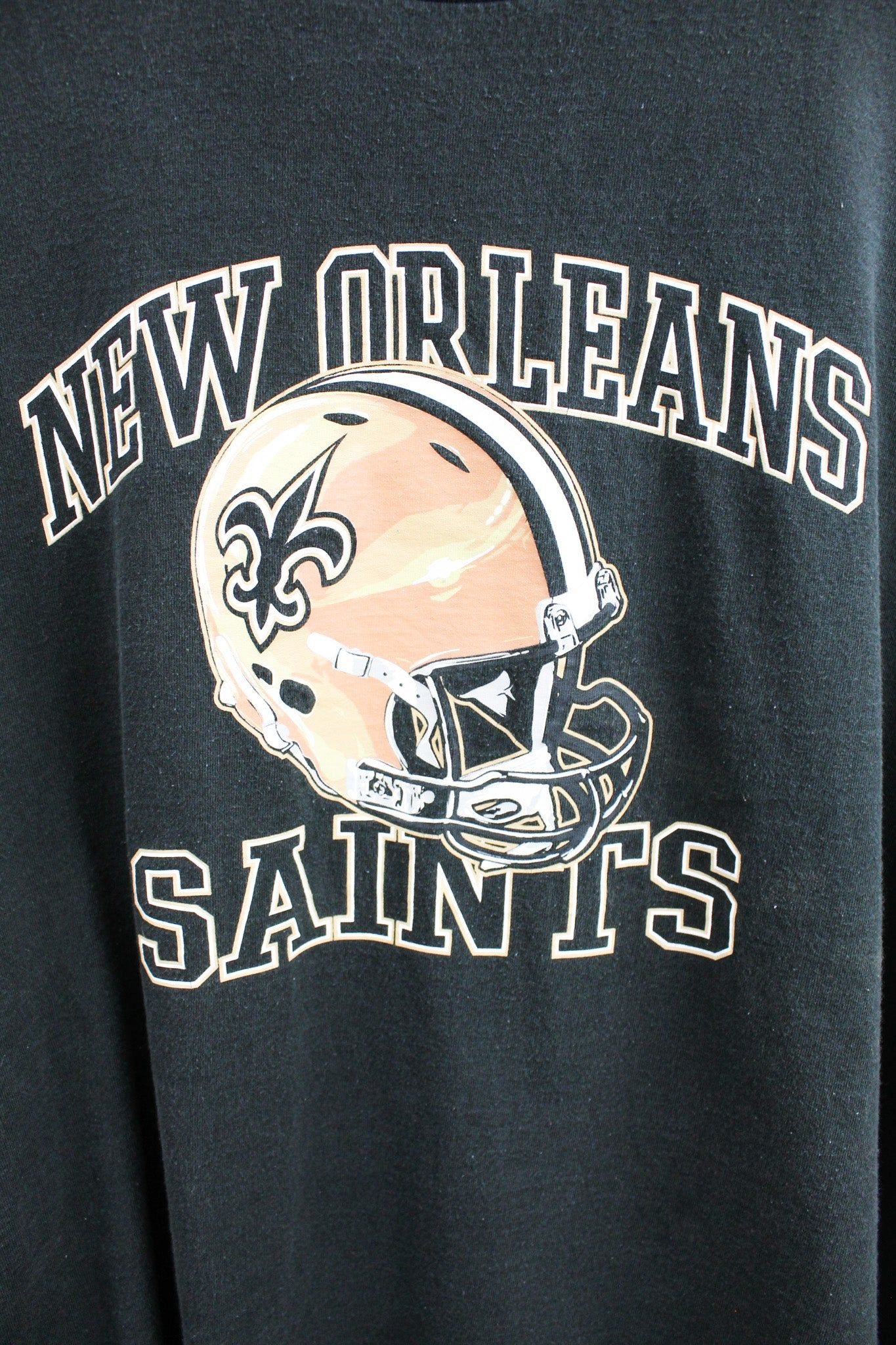 NFL New Orleans Saints Helmet Graphic Tee sold by HG Vintage product image thumbnail 2