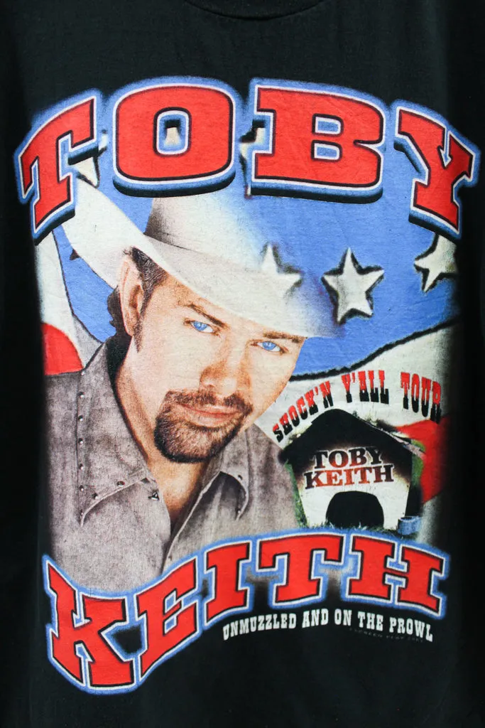 Z - Vintage 2003 Toby Keith Shock'n Y'All Tour Tee sold by HG Vintage product image thumbnail 2