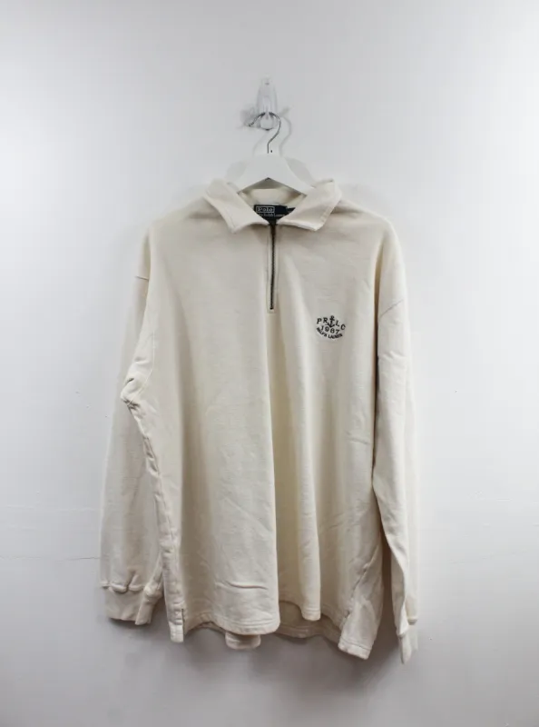 Vintage Polo Ralph Lauren Quarter Zip Crewneck sold by HG Vintage