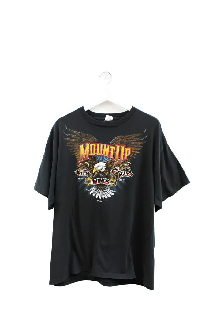 Z - Vintage 2009 Mount Up With Wings As An Eagle Motorcycle Tee sold by HG Vintage