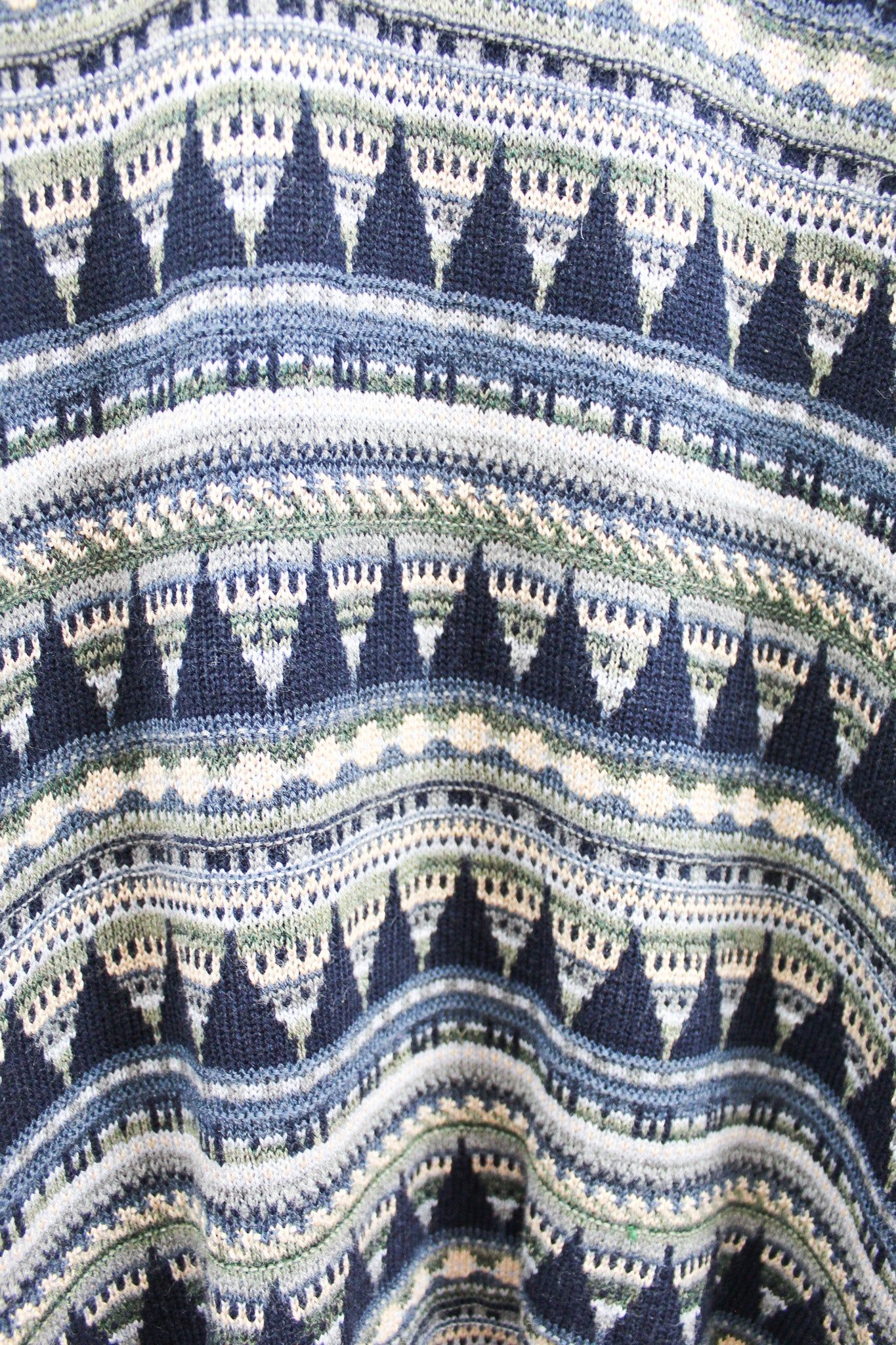 Vintage Robert Stock Mixed Pattern Knit Sweater sold by HG Vintage product image thumbnail 2