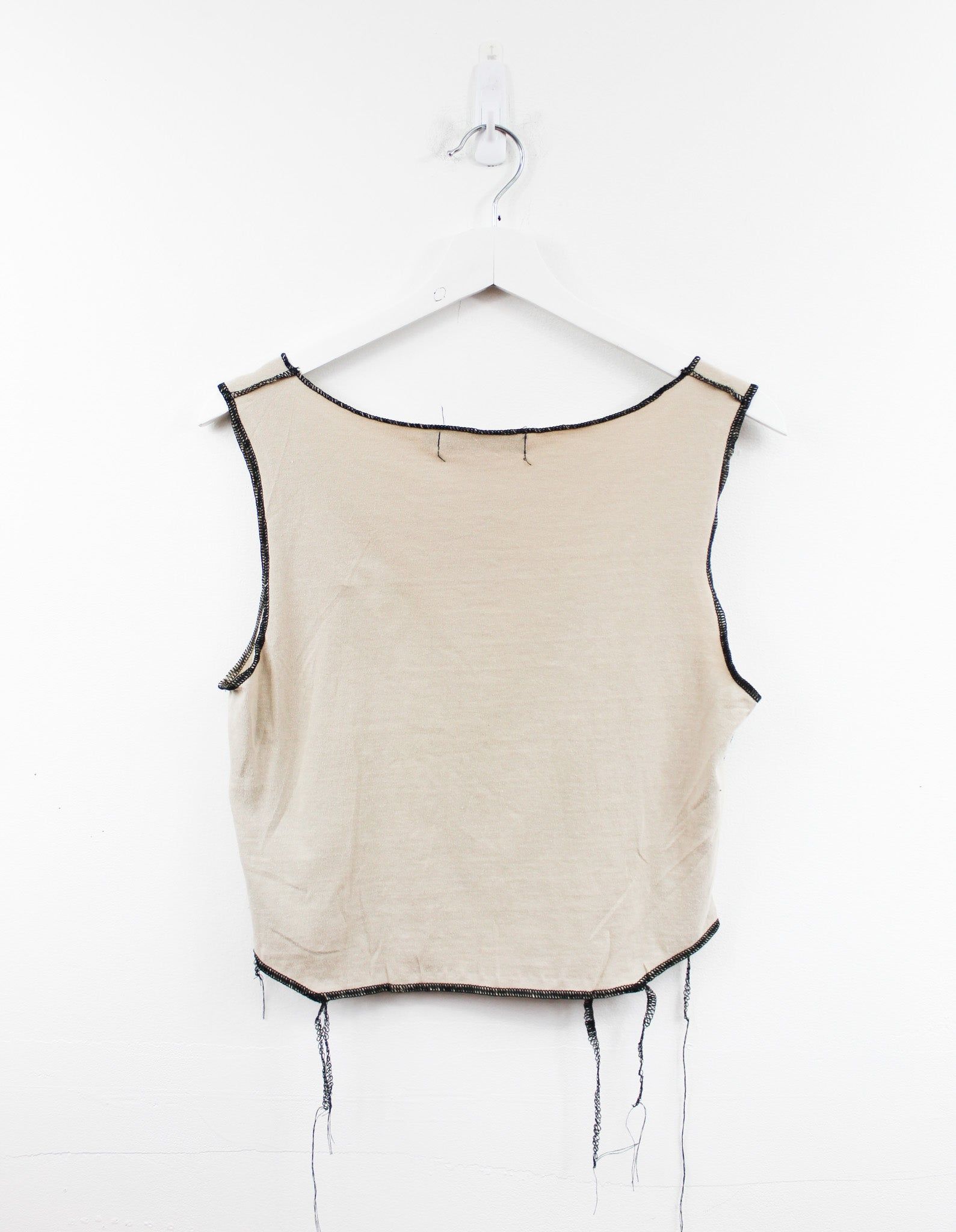 Haus Of Mojo Reworked Vintage Pink Floyd Dark Side Of The Moon Double Stitch Crop Top sold by HG Vintage product image thumbnail 3