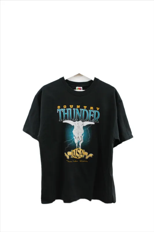 X - Vintage 1999 Country Thunder USA Festival Tee sold by HG Vintage
