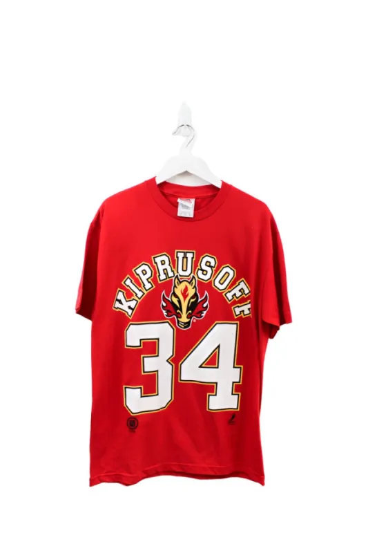 Z - Vintage Alstyle Apparel NHL Calgary Flames Mika Kiprusoff Tee sold by HG Vintage