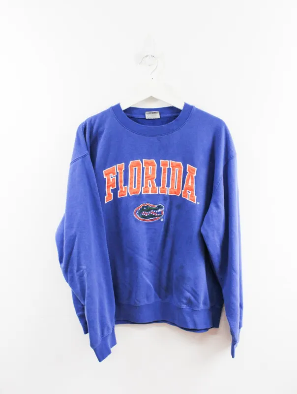 University Of Florida Gators Logo Embroidered Crewneck sold by HG Vintage