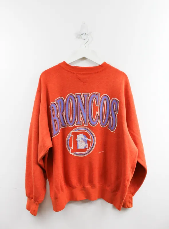 Vintage 94' Logo 7 NFL Denver Broncos Logo & Script Crewneck sold by HG Vintage