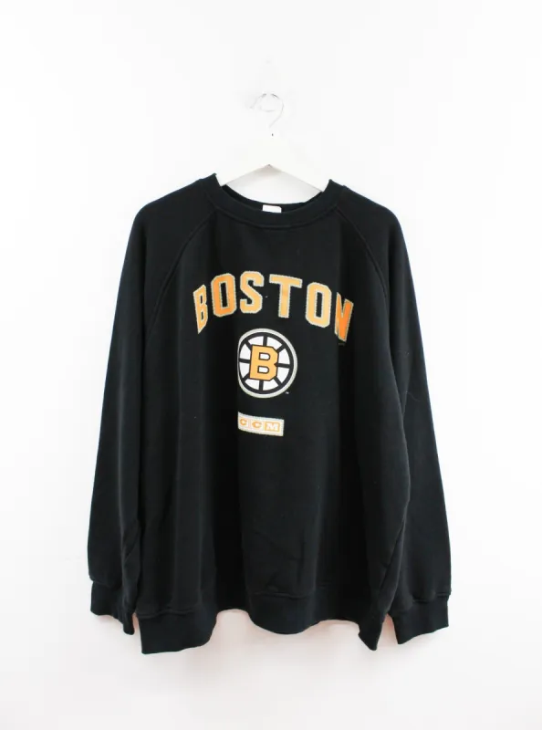 CCM X NHL Boston Bruins Logo Crewneck sold by HG Vintage
