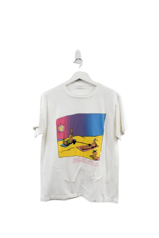 Z- Vintage Salmon Arm BC Beach Humor Single Stitch Tee sold by HG Vintage