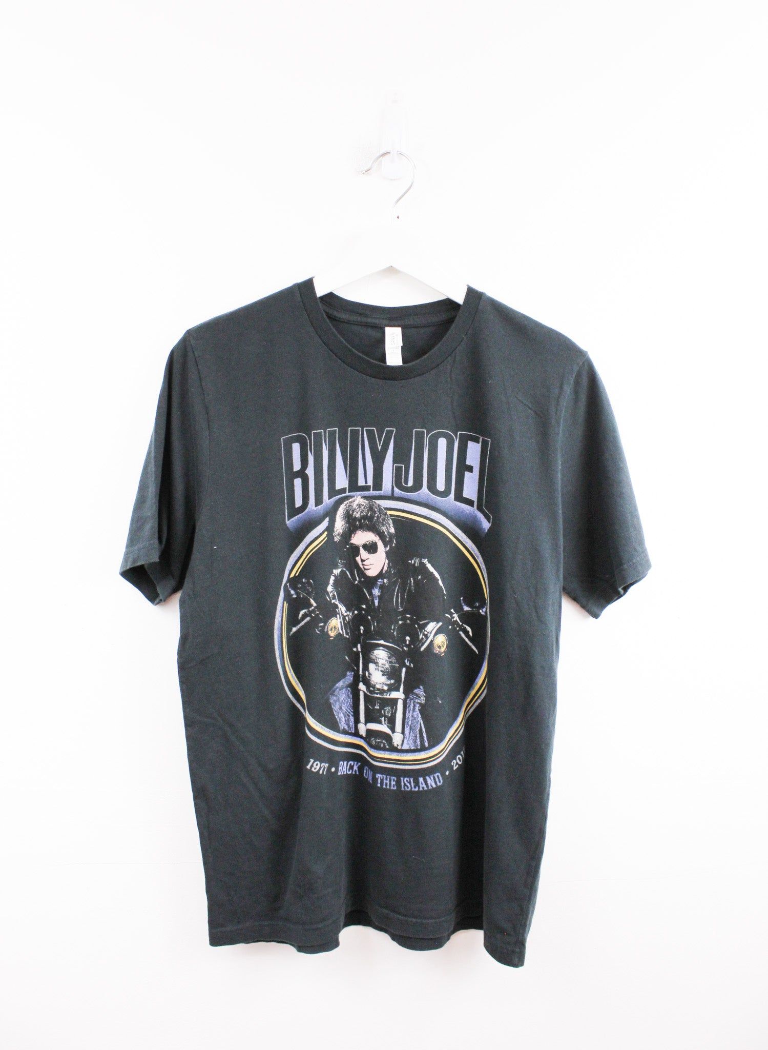 Billy Joel Motorcycle Picture Tee sold by HG Vintage