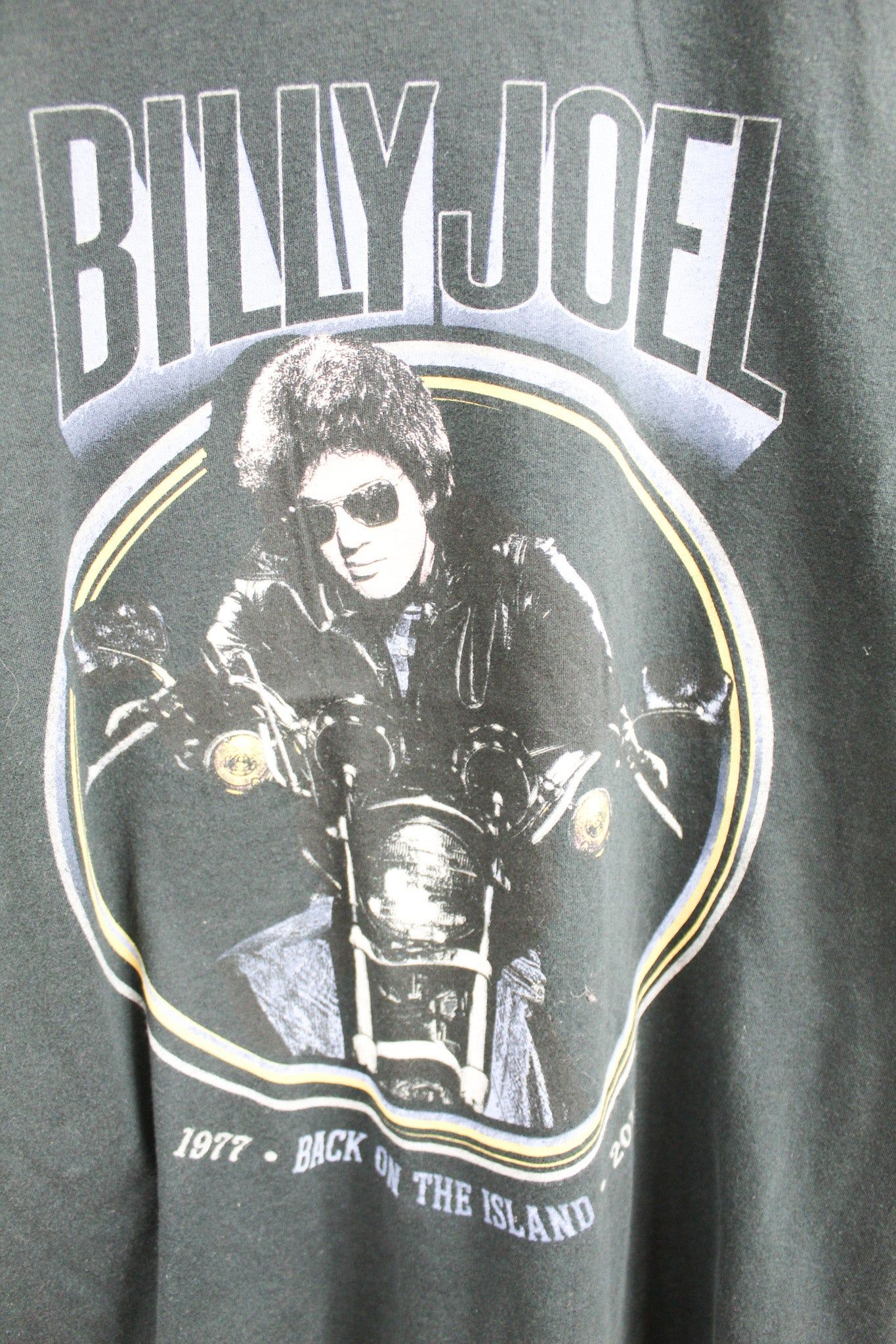 Billy Joel Motorcycle Picture Tee sold by HG Vintage product image thumbnail 2