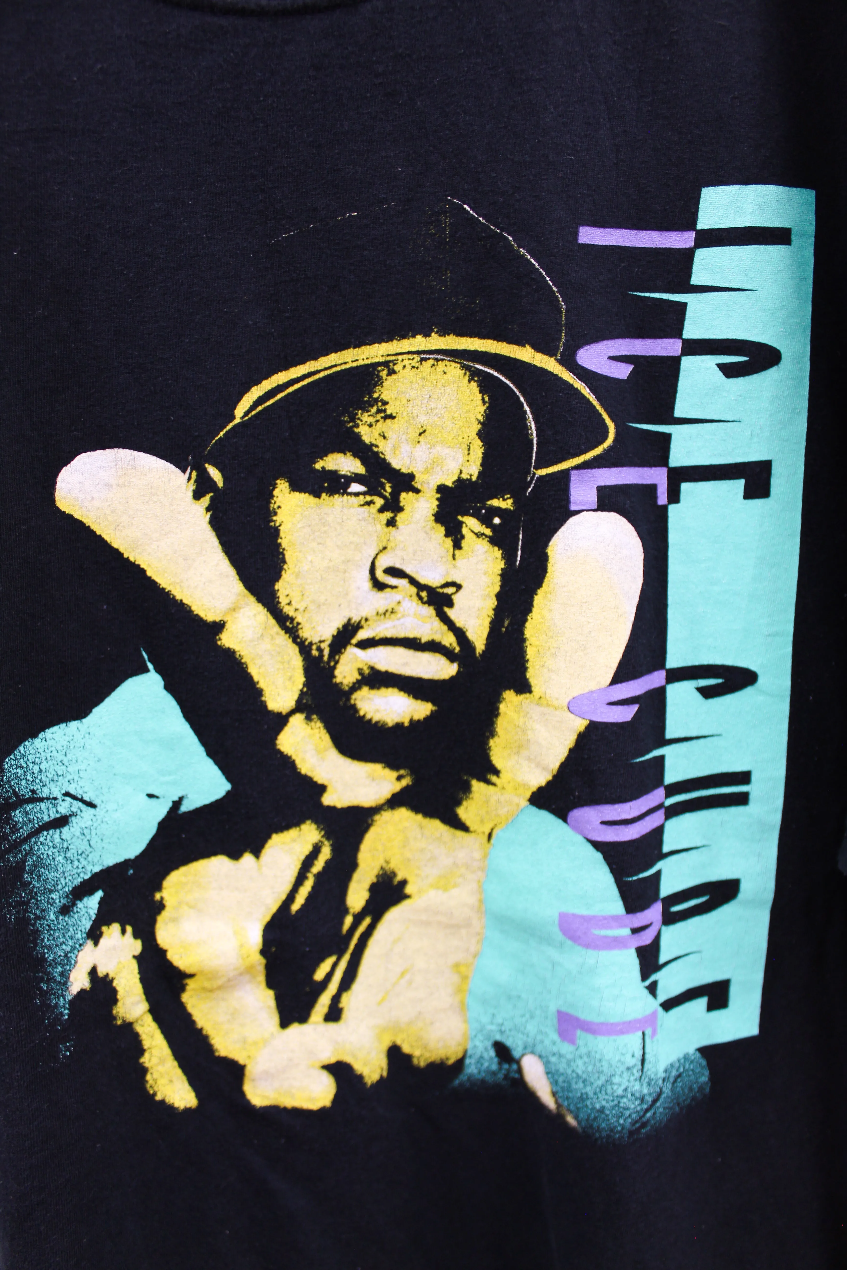 X - Ice Cube Peace Sign Graphic Tee sold by HG Vintage product image thumbnail 2