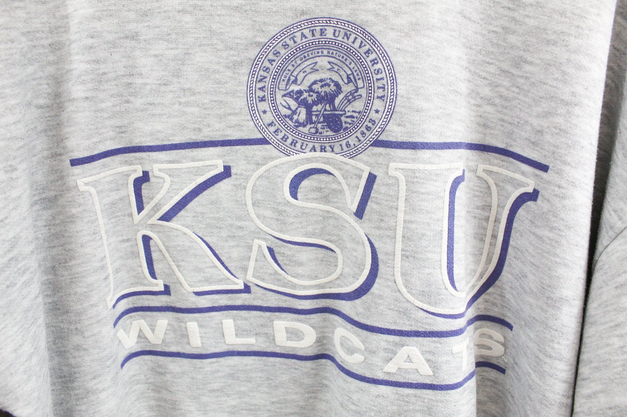 Vintage Kansas State University Logo Turtle Crewneck sold by HG Vintage product image thumbnail 2