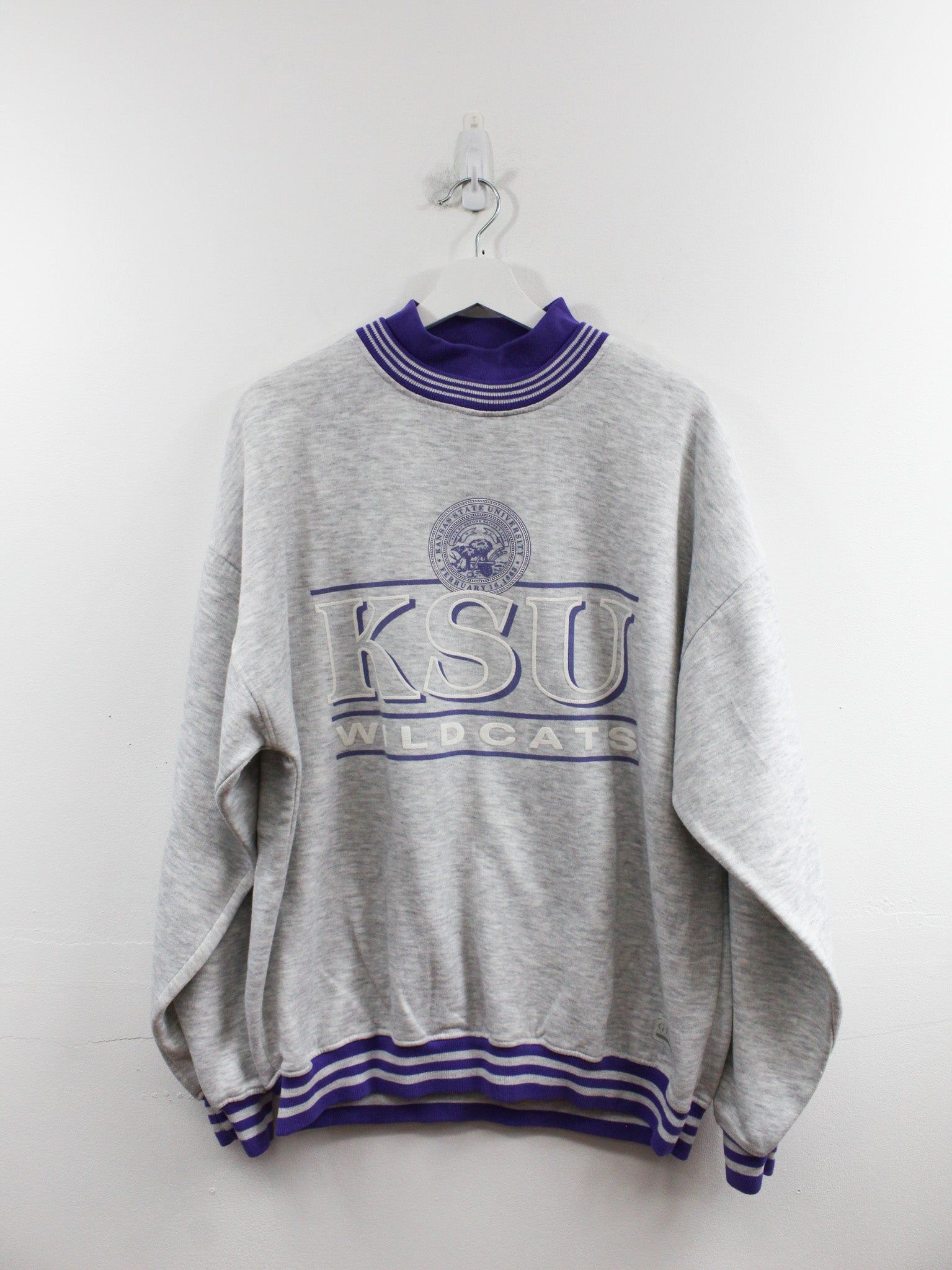 Vintage Kansas State University Logo Turtle Crewneck sold by HG Vintage