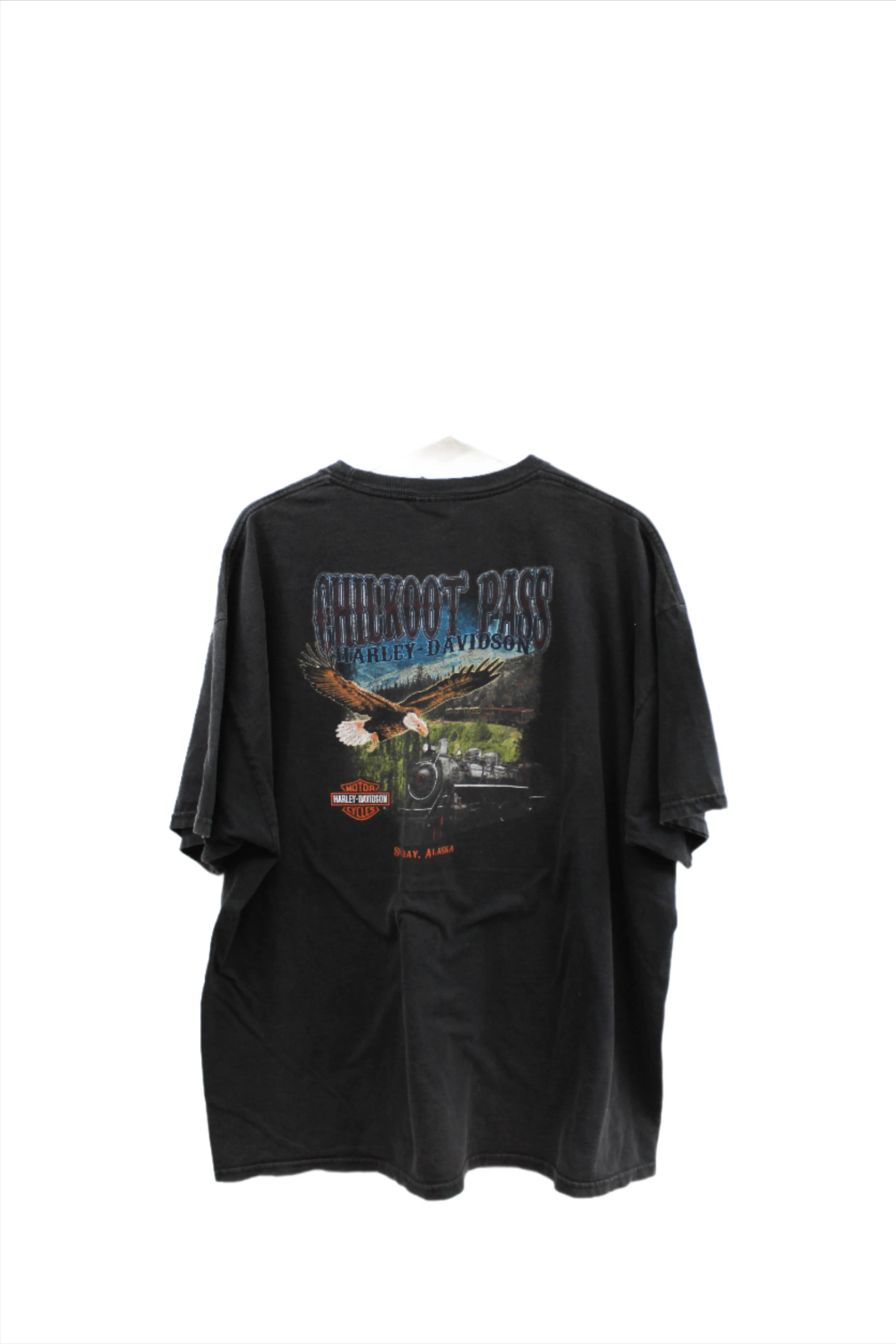 Z - Vintage Harley Davidson Skagway Alaska Graphic Tee sold by HG Vintage product image thumbnail 3