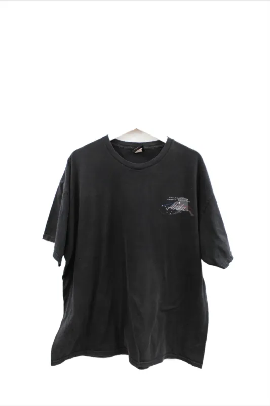 Z - Vintage Harley Davidson Skagway Alaska Graphic Tee sold by HG Vintage