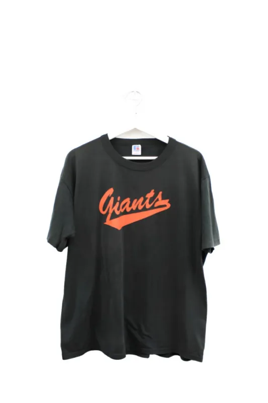 Z - Vintage Single Stitch Russell Athletics Made In The U.S.A Giants Script Tee sold by HG Vintage