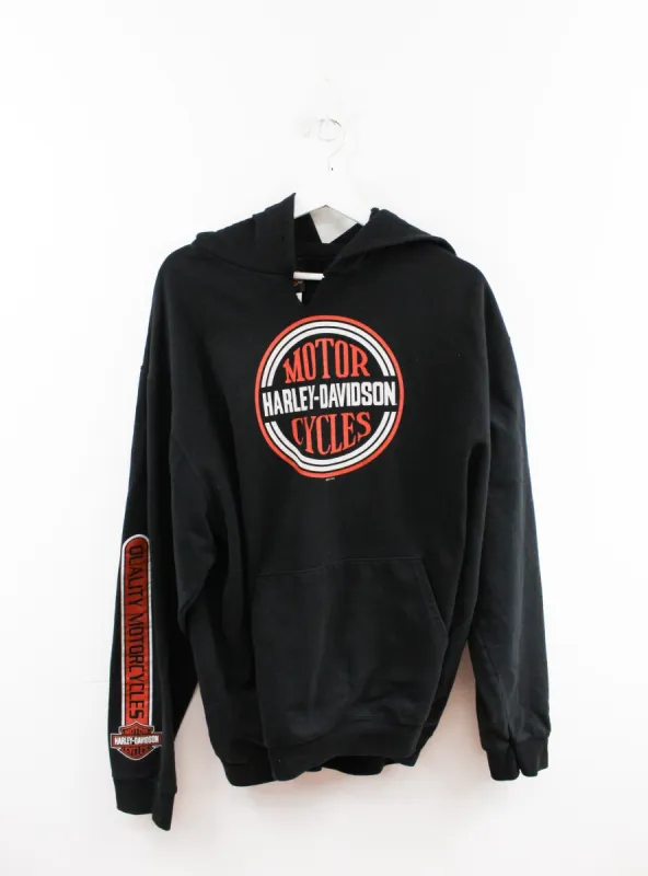 Harley Davidson Staten Island Graphic Hoodie sold by HG Vintage