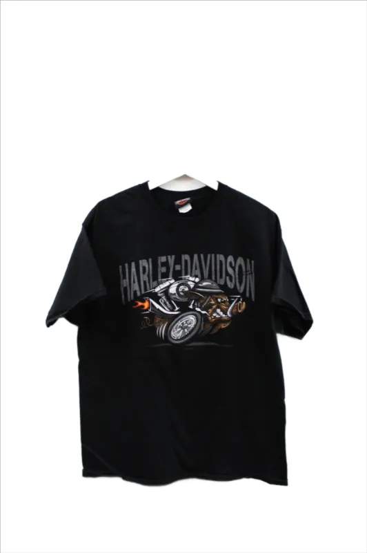 X - Harley Davidson Boar Hampton Roads Virgina Tee sold by HG Vintage