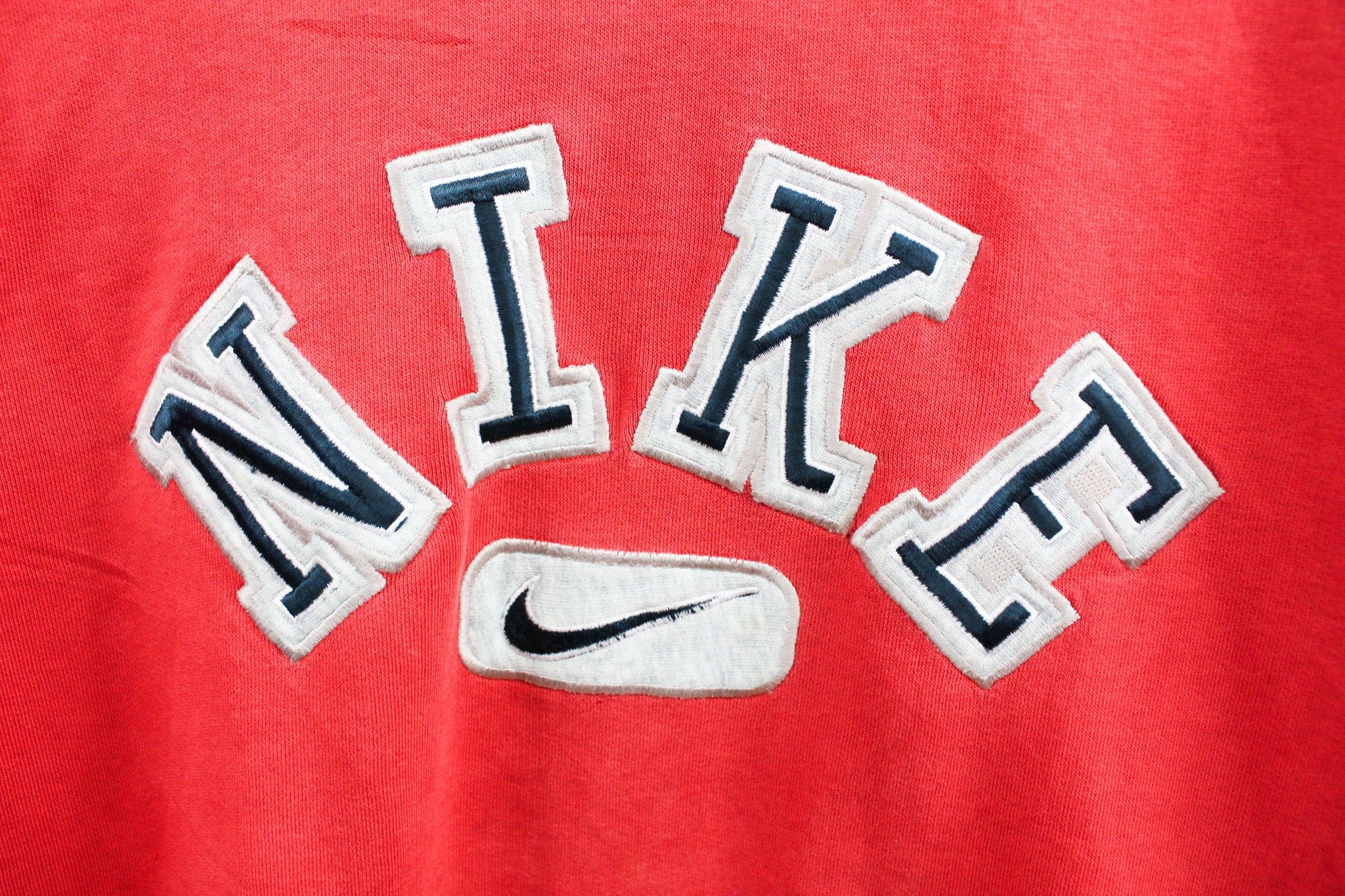 Nike Embroidered Big Script & Swoosh Hoodie sold by HG Vintage product image thumbnail 2