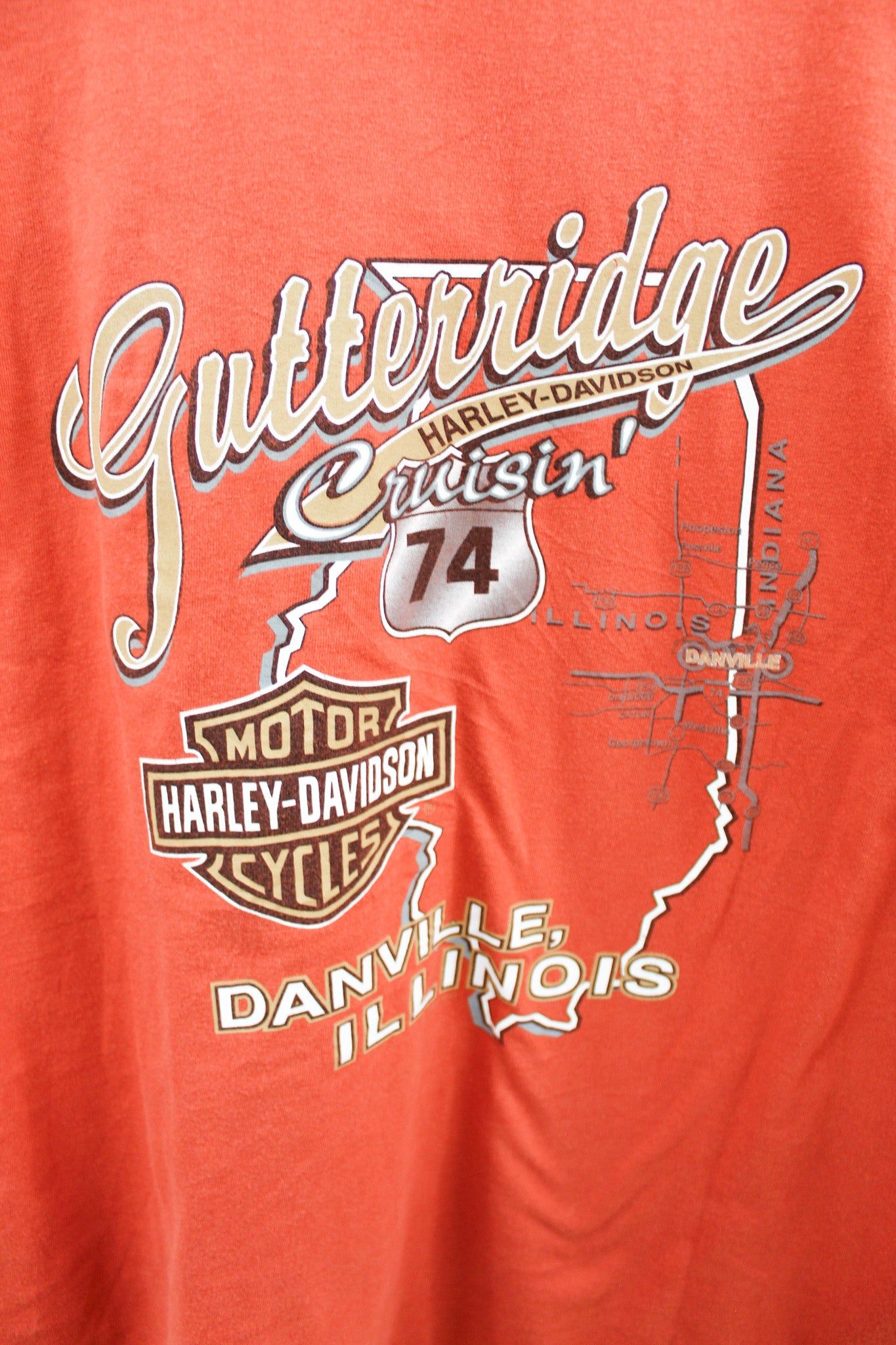 CC- Vintage Harley Davidson 2005 Illinois Tee sold by HG Vintage product image thumbnail 4