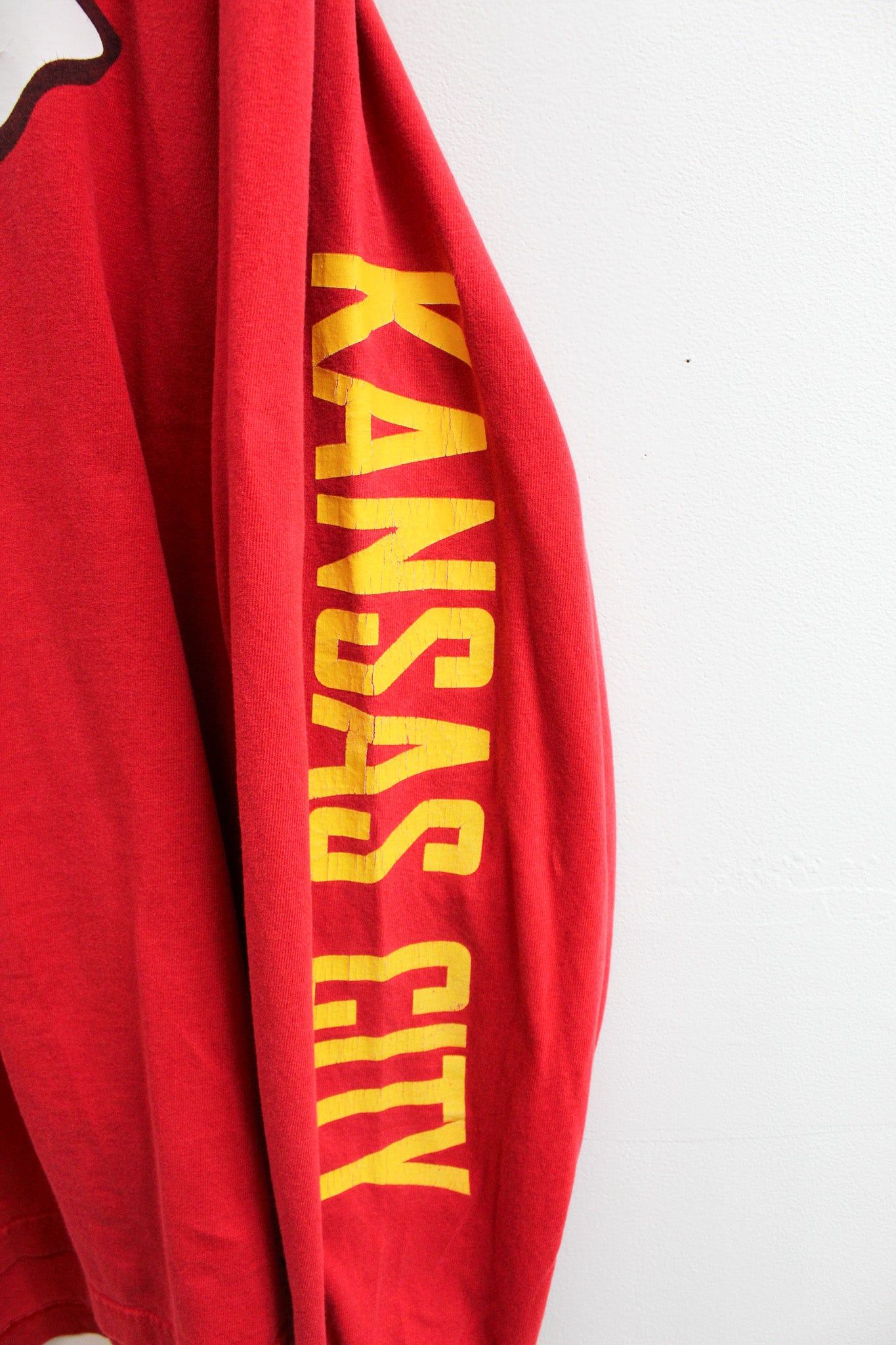 Reebok X NFL Kansas City Chiefs Long Sleeve Tee sold by HG Vintage product image thumbnail 3