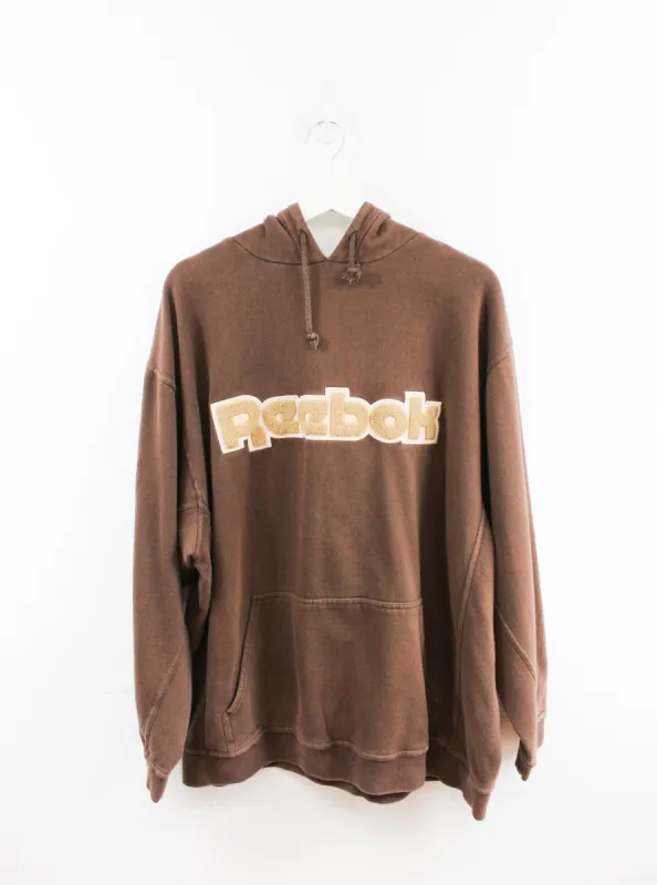Reebok Embroidered Script Hoodie sold by HG Vintage