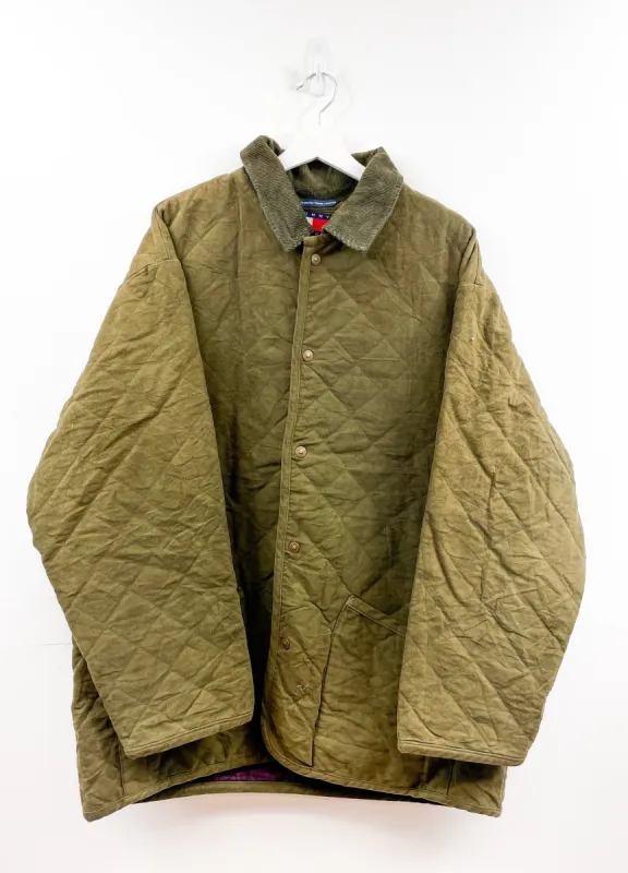 Tommy Hilfiger Quilted Chore Coat Jacket sold by HG Vintage