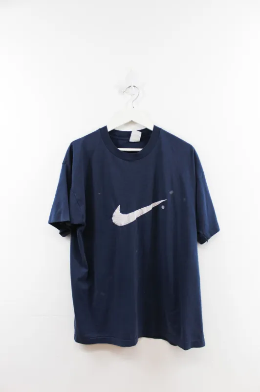 CC- Vintage 90s Nike Swoosh Single Stitch Tee made by Nike