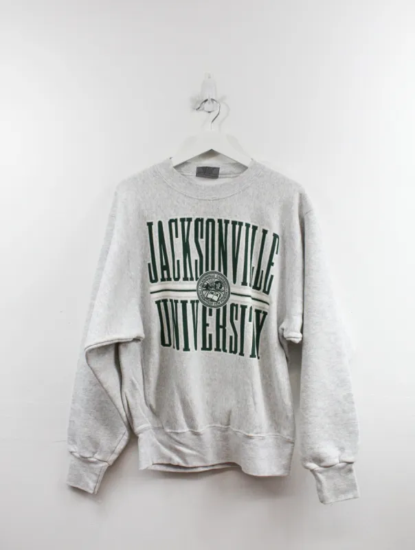 University Of Jacksonville Script Crewneck sold by HG Vintage