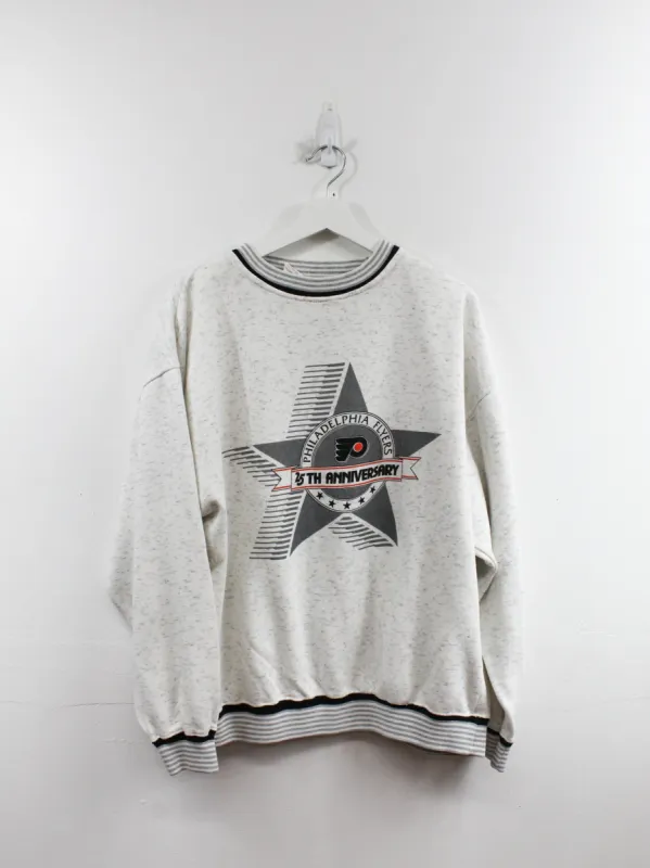 Vintage  92' NHL Philadelphia Flyers 25th Anniversary Crewneck sold by HG Vintage