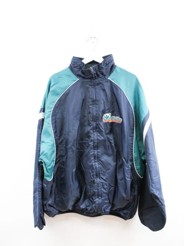 NFL Miami Dolphins Polar Fleeced Nylon Jacket sold by HG Vintage
