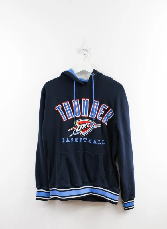 NBA Oklahoma City Thunder Embroidered Logo Hoodie sold by HG Vintage