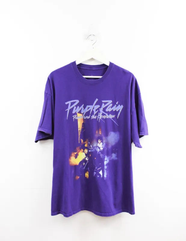 Prince Purple Rain Graphic Tee sold by HG Vintage