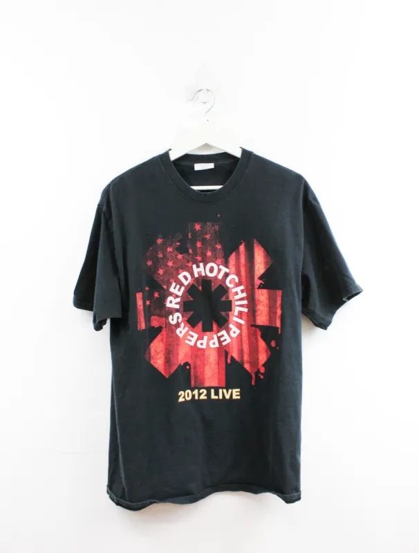 Red Hot Chili Peppers 2012 Live In Concert Tee sold by HG Vintage