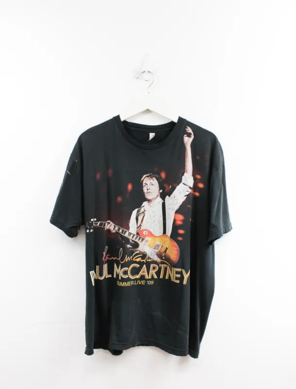 Vintage 09' Paul McCartney Summer Live Tour Tee sold by HG Vintage