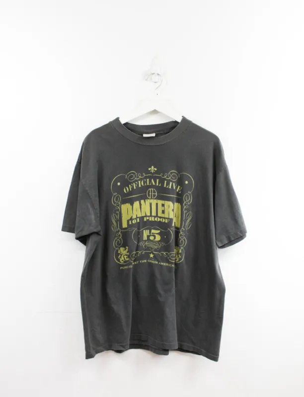 Vintage  Single Stitch 98' Pantera Tour Tee sold by HG Vintage