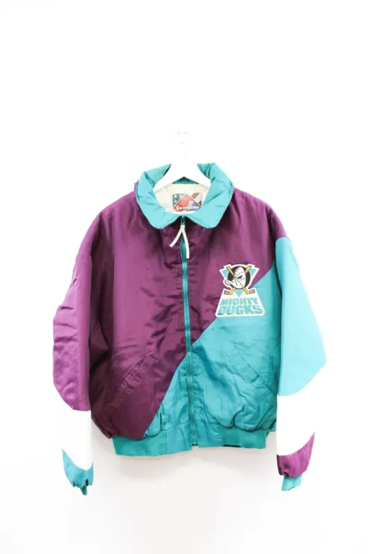 Vintage Swingster NHL Anaheim Mighty Ducks Winter Jacket sold by HG Vintage