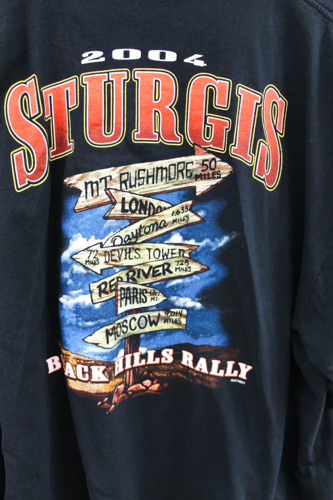 Z - 2004 Sturgis Black Hills Bike Rally Long Sleeve Tee sold by HG Vintage product image thumbnail 5