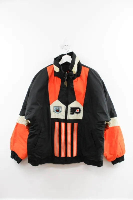 Vintage Pro Player NHL Philadelphia Flyers Reversible Winter Jacket sold by HG Vintage