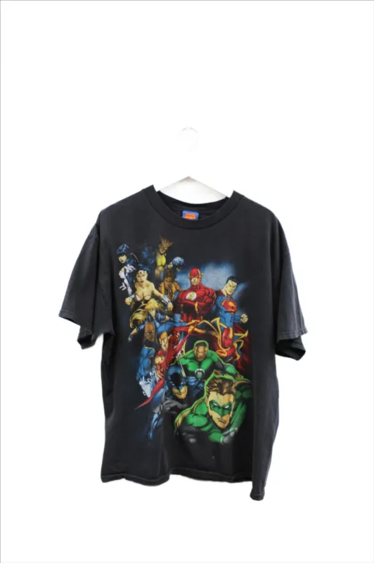 X - Vintage D.C Comics Justice League Graphic Tee sold by HG Vintage